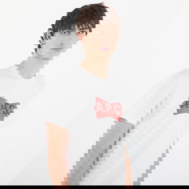 Тениска A.P.C. A.P.C. Scotch Rouge T-Shirt Бяло | COHBM-M26457 AAB, 1