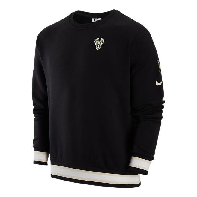 Пуловер Nike Milwaukee Bucks Courtside Sweatshirt Черно | DR2285-010, 0