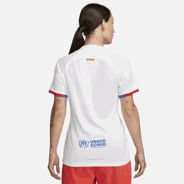 Фланелка Nike Dri-FIT FC Barcelona Stadium 2023/24 Бяло | DX2728-101, 1