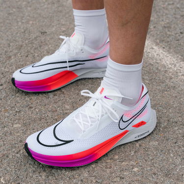 Кецове и обувки Nike ZoomX Streakfly "White Flash Crimson" Бяло | dj6566-100, 5