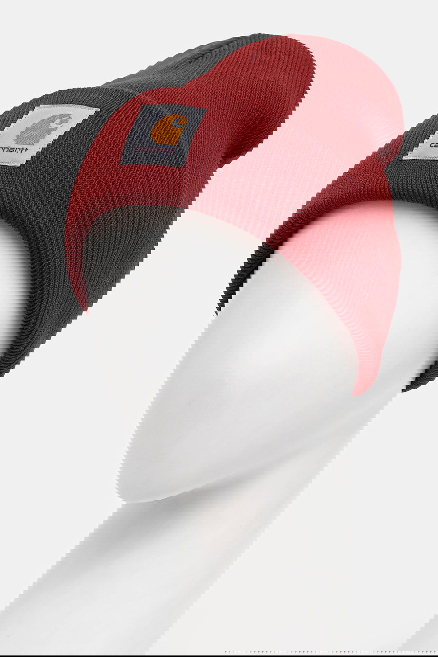 Шапка Carhartt WIP WIP Short Watch Hat Бургунди | I017326.H8XX, 1