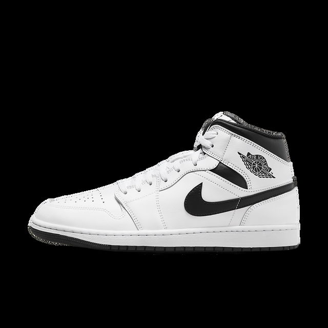 Air Jordan 1 Mid "White Black"