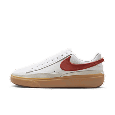 Кецове и обувки Nike Blazer Phantom Low White Dragon Red Gum Сиво | FN5820-100, 2