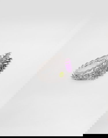 Пръстен Dolce & Gabbana Dolce & Gabbana Eleganza Ring with Amethyst, Peridots, and Sapphires, Size 54 Лилаво | WRSA3GWAME180001, 2