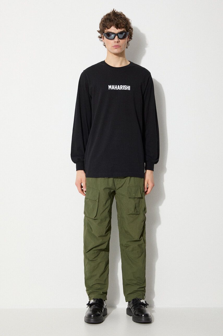 Карго панталони Maharishi Maharishi Veg Dyed Cargo Track Pants Зелено | 5040.OLIVE, 1