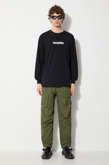 Карго панталони Maharishi Maharishi Veg Dyed Cargo Track Pants Зелено | 5040.OLIVE, 1