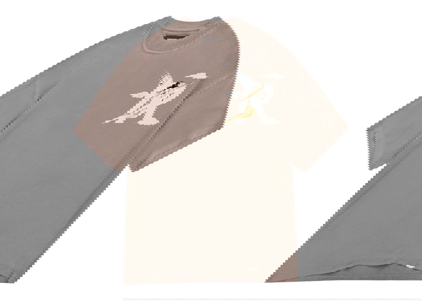 Тениска Represent Clo Represent Storms In Heaven T-Shirt Mushroom Сиво | M05229-243, 0