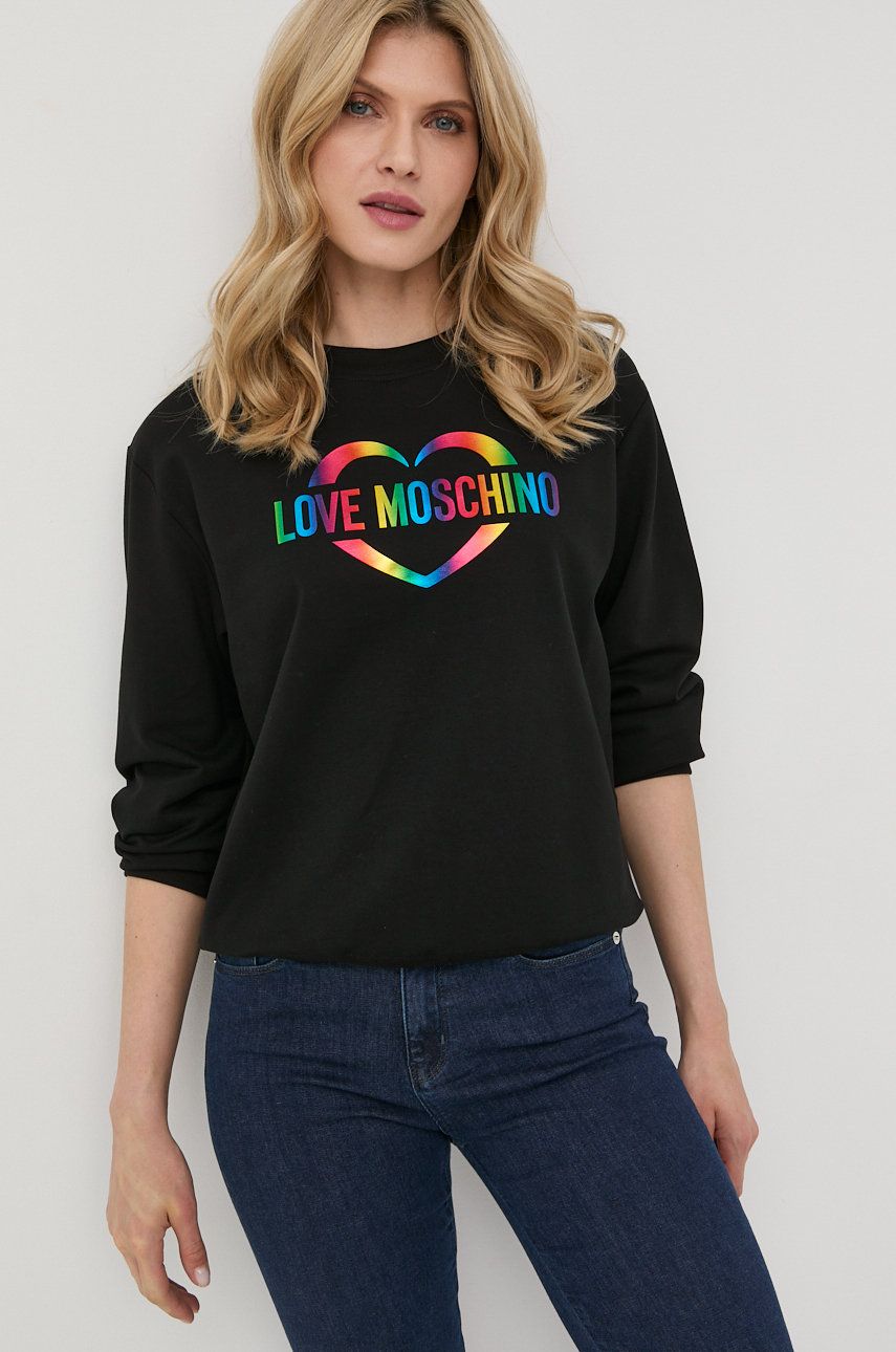 Суитчър Moschino Sweatshirt Черно | W.6.306.50.E.2340, 0