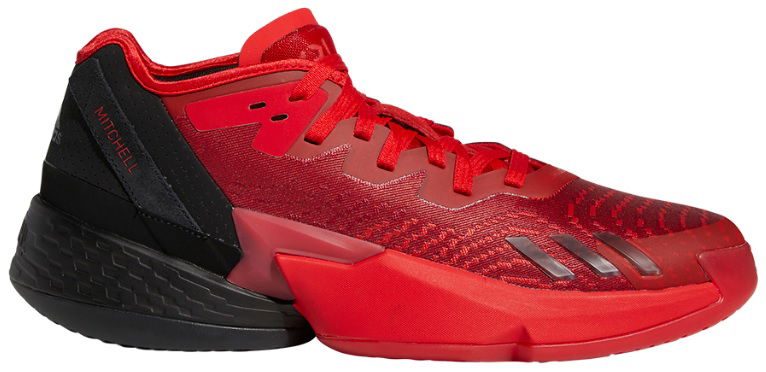 Кецове и обувки adidas Performance Donovan Mitchell D.O.N. Issue #4 Червено | gx6886, 0
