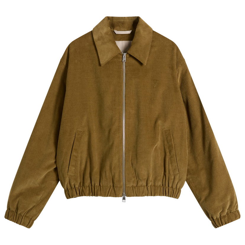 Яке AMI AMI Paris ADC Corduroy Jacket, Size Large Кафяво | H25HJK830-CO0089-298H25