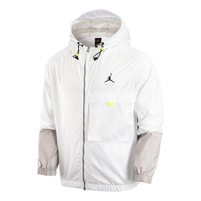 Ветровка Jordan Air Jordan Colorblock Hooded Jacket Бяло | DM1868-100