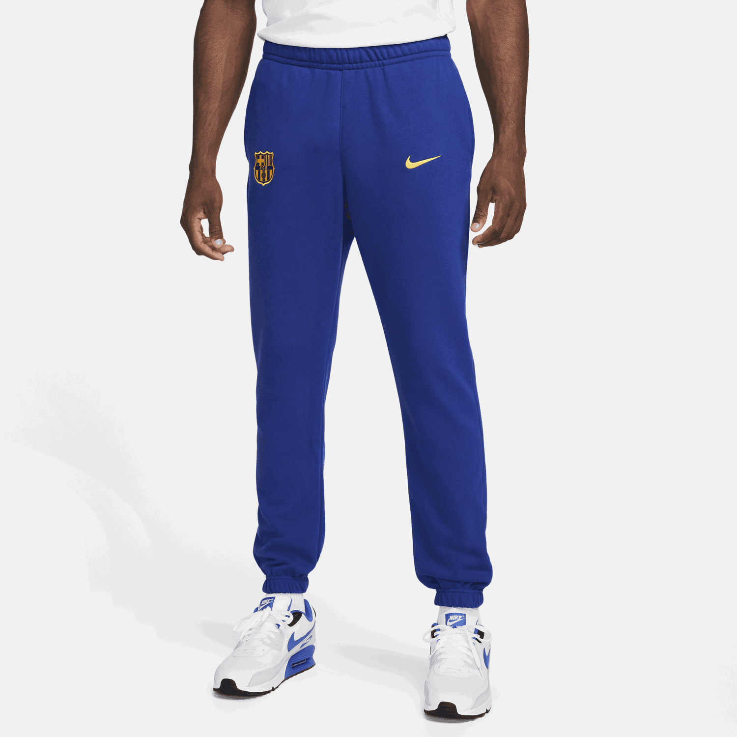 Спортни панталони Nike FC Barcelona Club Fleece Pants Синьо | FJ5604-455, 0