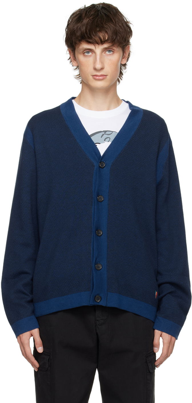 Пуловер Paul Smith PS Paul Smith Zebra Cardigan Синьо | M2R-213YE-L21864, 0