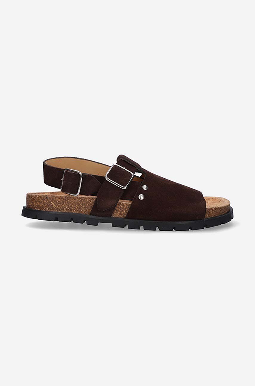 Кецове и обувки A.P.C. Sandals Noe Кафяво | PXBAH.F51056, 0