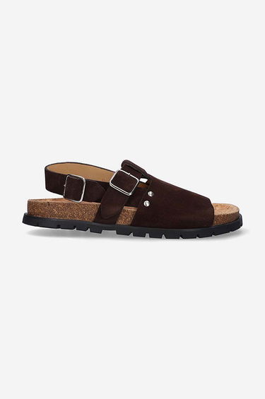 Кецове и обувки A.P.C. Sandals Noe Кафяво | PXBAH.F51056, 0
