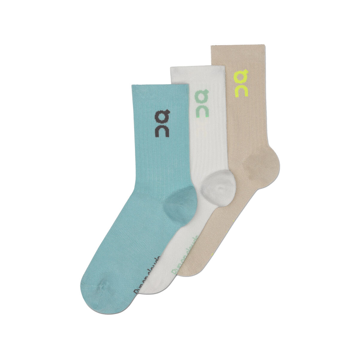 Чорапи On Running Logo Sock High 3-Pack Многоцветен | 2UF10313890, 0