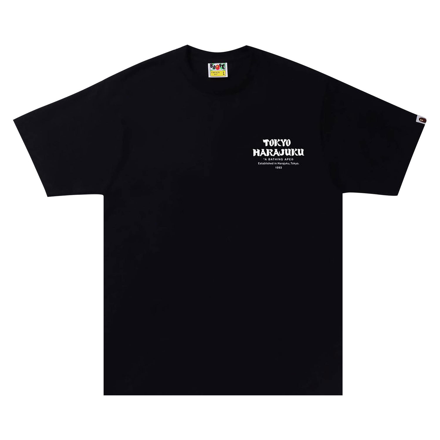 Тениска BAPE Japan Culture Kanji Ape Head Tee Черно | 1I30 110 083 BLACK, 1