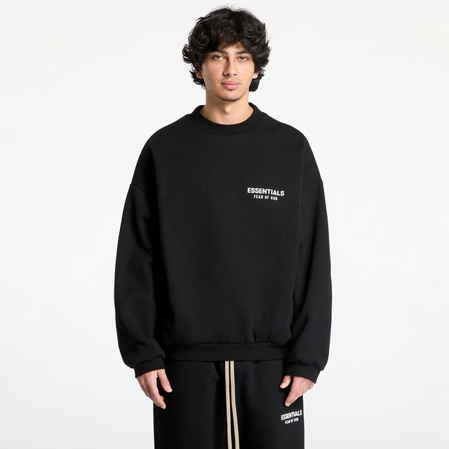 Fleece Crewneck Black XXL