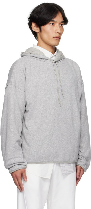 Суитчър Maison Margiela MM6 Maison Margiela Drawstring Hoodie Сиво | SH0GU0030 M25013, 1