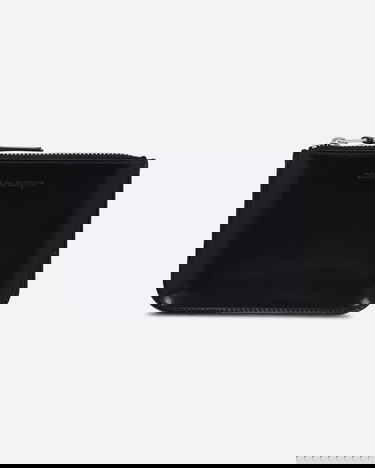 Портфейл Comme des Garçons Mirror Inside Zip Pouch Черно | SA8100MI SIL, 2