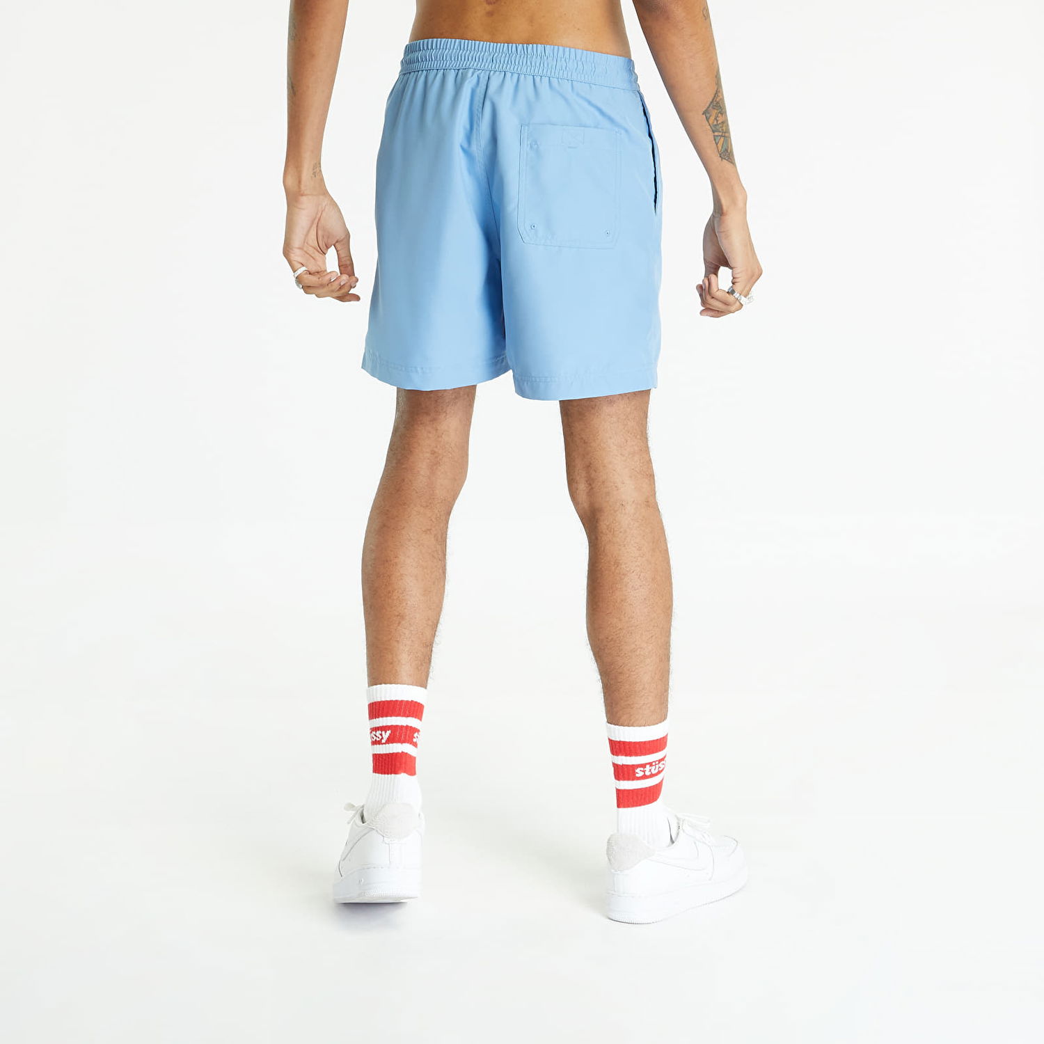 Бански Carhartt WIP Chase Swim Trunks Blue Синьо | I026235.1GTXX, 1