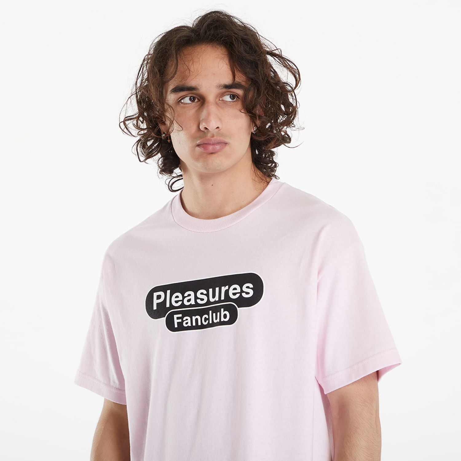 Тениска Pleasures Fanclub T-Shirt Pink Розово | P24SU046 PINK, 1