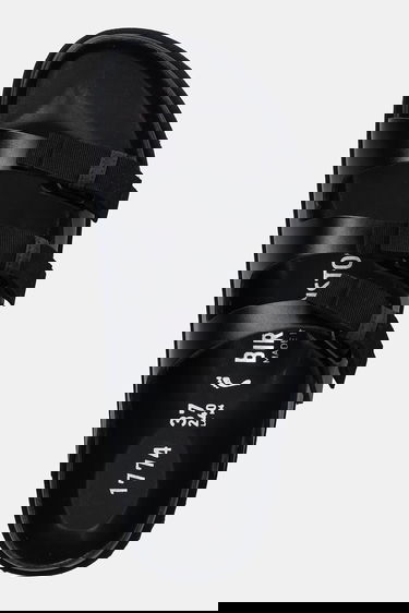 Кецове и обувки Birkenstock Florida NL Three-Strap Slide Sandals Черно | 1031937, 3