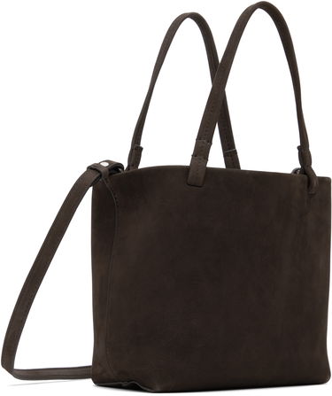 Дамска чанта The Row Small Park Leather Tote Bag Кафяво | W1199-L81, 2