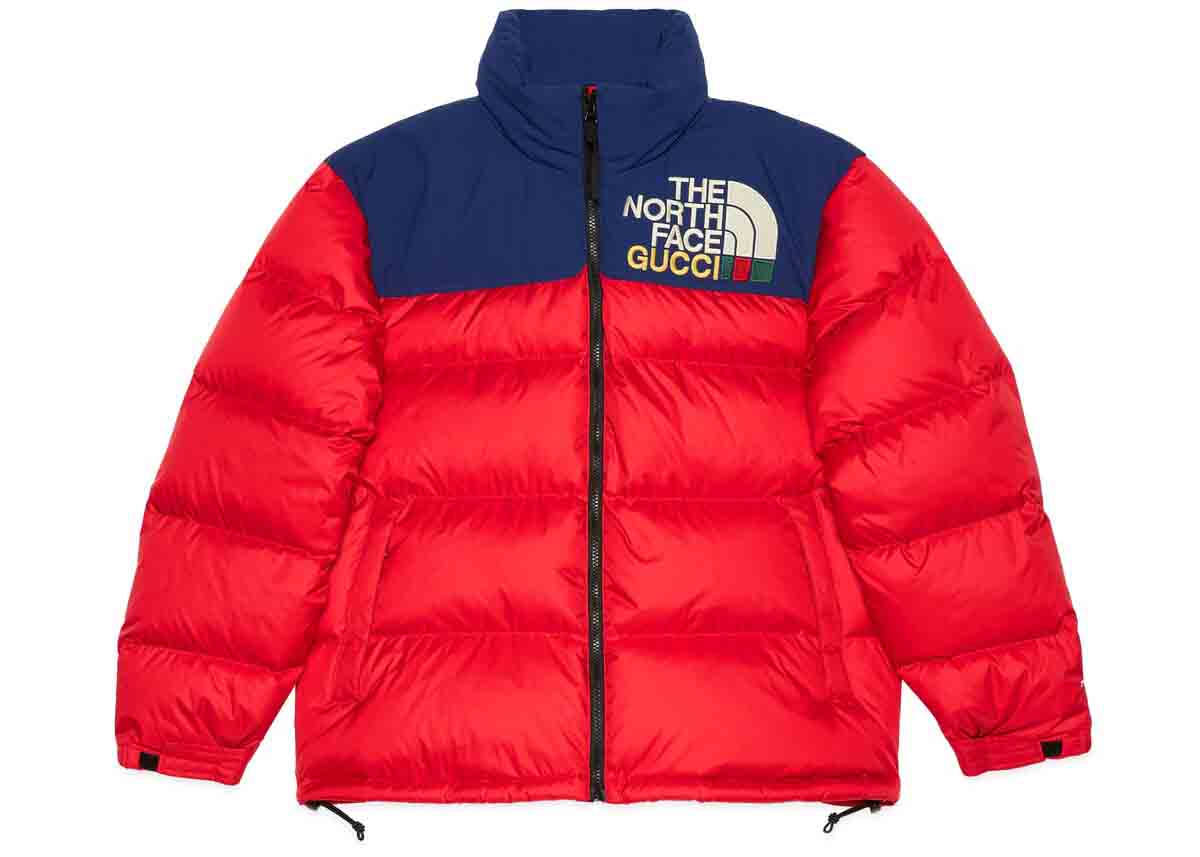 Яке Gucci The North Face x Padded Jacket Червено | 663733 XLUHP 6159, 0