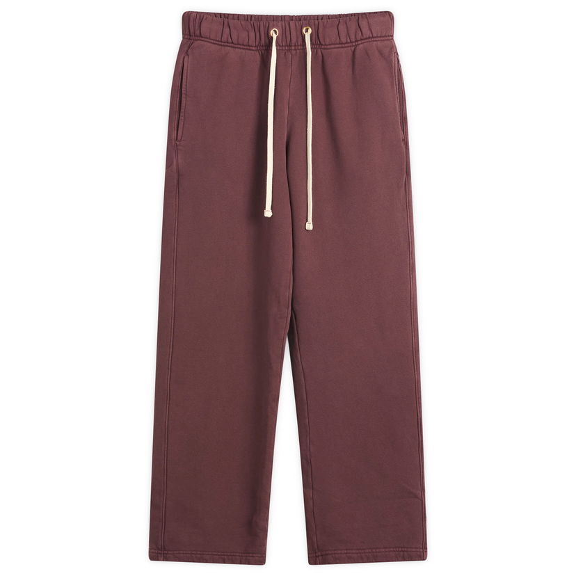 Спортни панталони LES TIEN Les Tien Heavyweight Classic Pant, Size Large Бургунди | CF-3044-PD-WRM