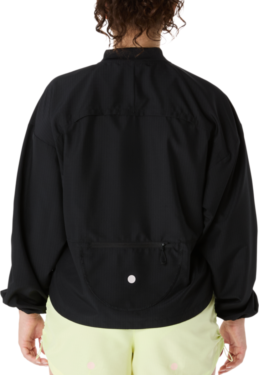 Яке бомбър Asics Nagino Run Adjustable Jacket Черно | 2012d138-002, 1
