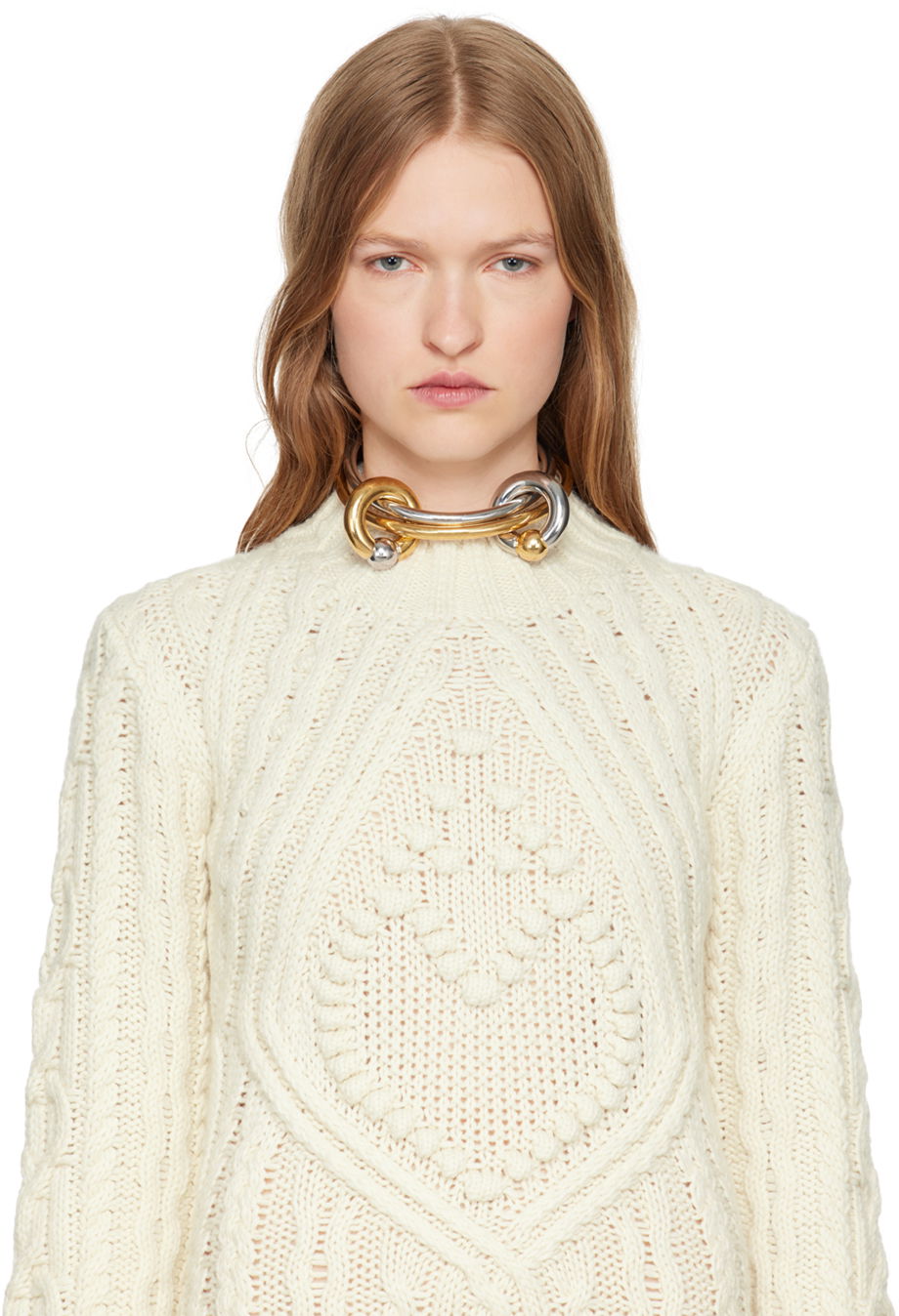 Гривна Jean Paul Gaultier Gaultier Tube Pendant Necklace Металик | 24/31-U-CO029-X053-9192, 1