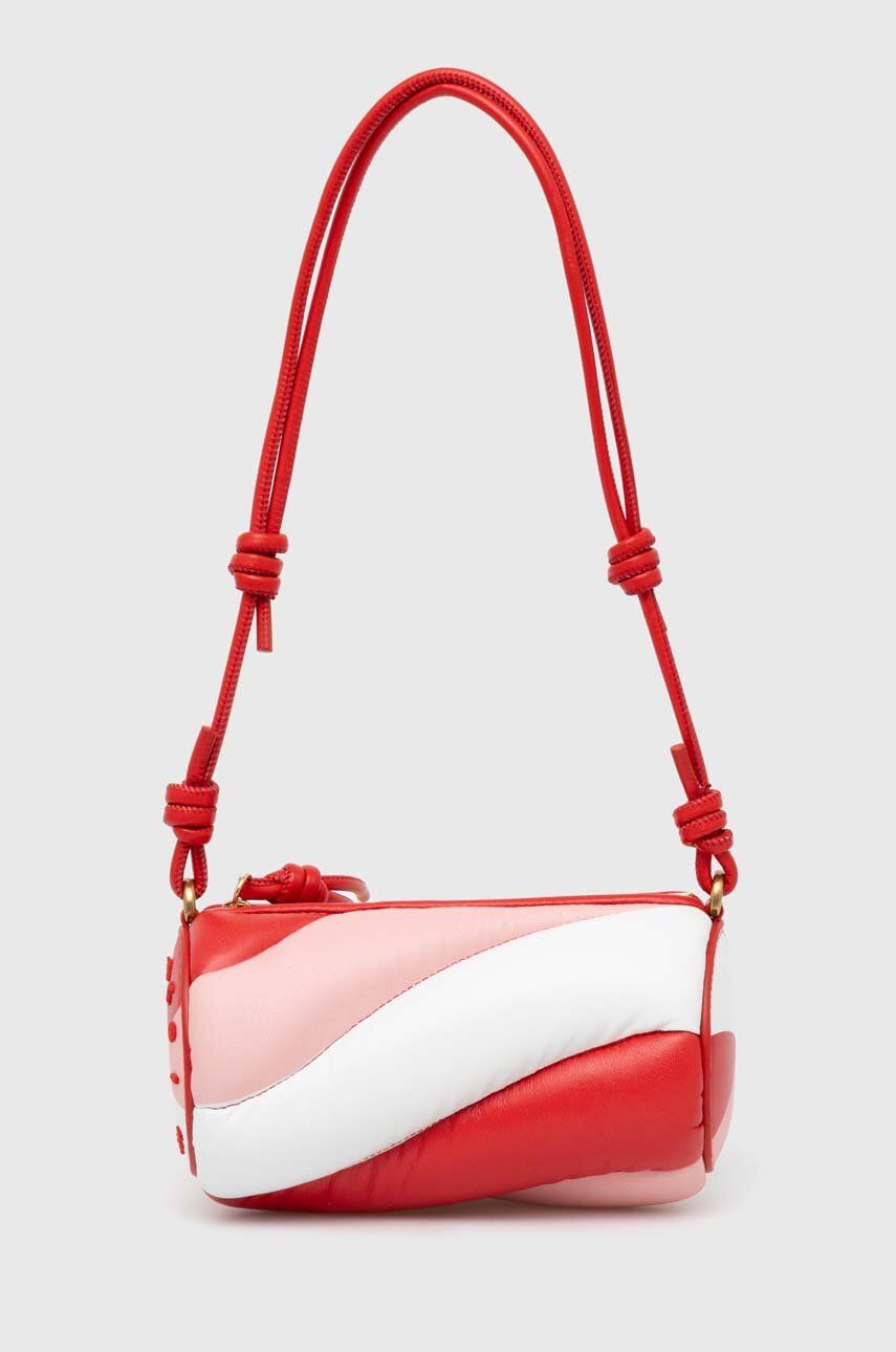 Дамска чанта Fiorucci Tricolor Mini Mella Leather Handbag Червено | U01FPABA002LE04MU01, 1