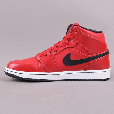 Кецове и обувки Jordan Air Jordan 1 Retro Mid "Gym Red" Червено | 554724-602, 0