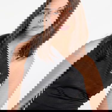 Потник adidas Originals Rouched One Shoulder Top Черно | KC9119, 1