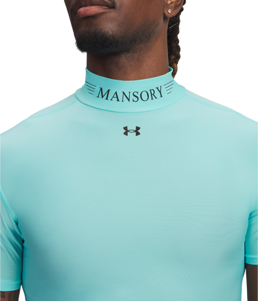 Тениска Under Armour Compression Mock Short Sleeve Mansory HeatGear® Тюркоазено | 6009091-425, 2