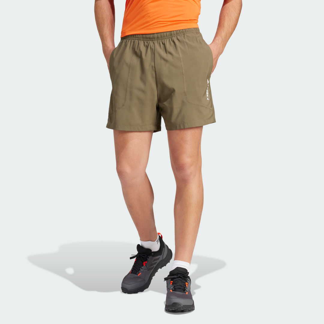 Къси панталони adidas Performance adidas TERREX Terrex Multi Кафяво | IP6865, 1