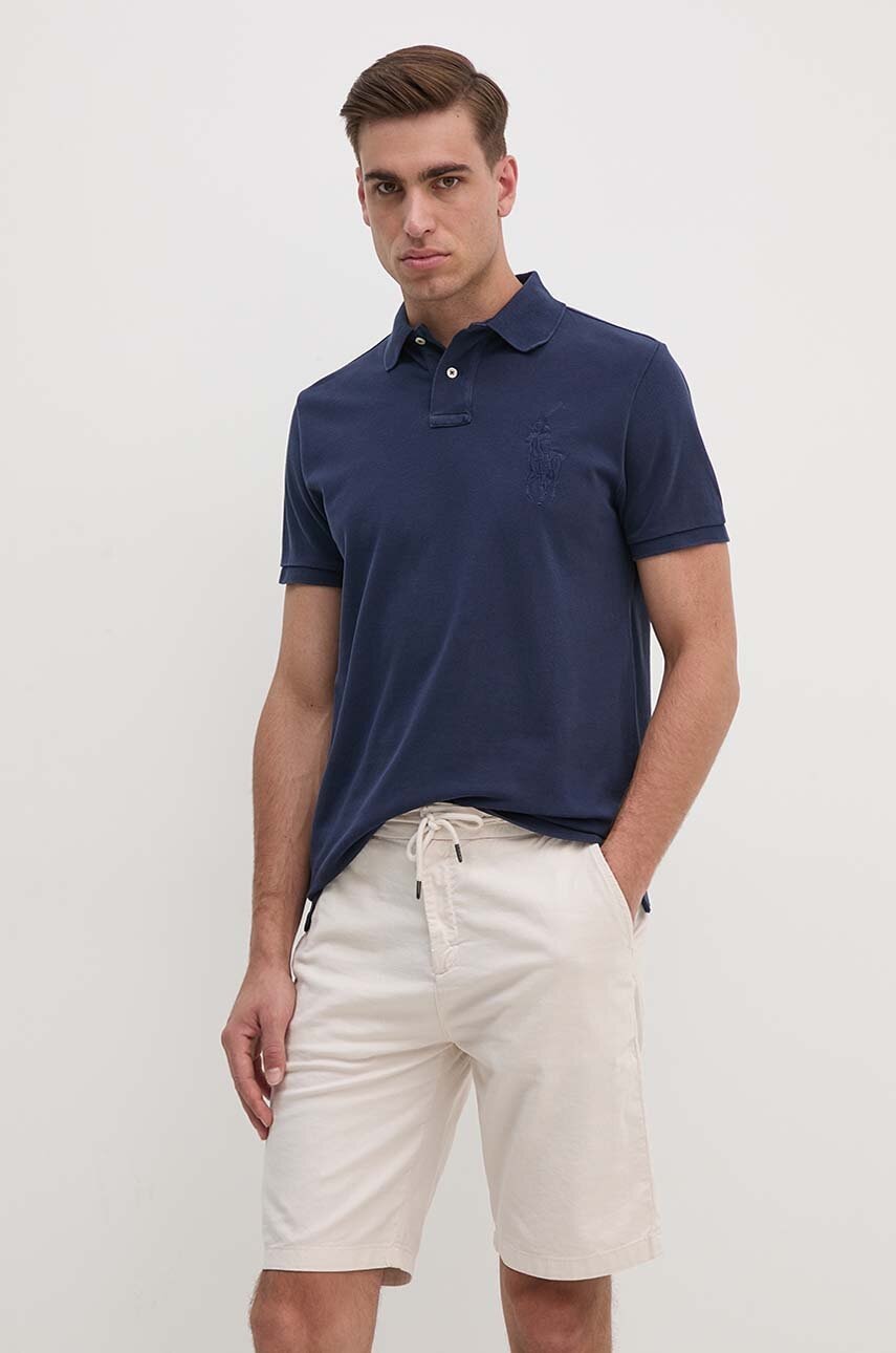 Поло тениска Polo by Ralph Lauren Polo Ralph Lauren Polo Shirt Тъмно синьо | 710938137, 0
