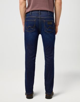 Дънки Wrangler Wrangler Greensboro Straight High Stretch Jeans 46 x34 Синьо | 112370720:46:34, 0