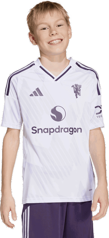 Фланелка adidas Originals Manchester United FC 2025/26 Home Jersey Бяло | jp3030, 3