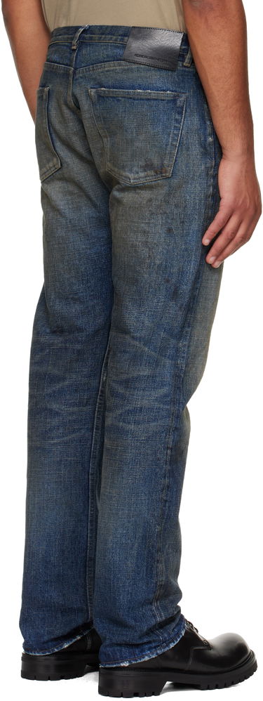 Дънки Rick Owens Rick Owens DRKSHDW Concordians Kurdt Jeans Синьо | DL02E2399 HVWJP, 2