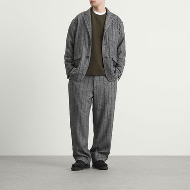 Herringbone Wool Loiter Jacket, 4