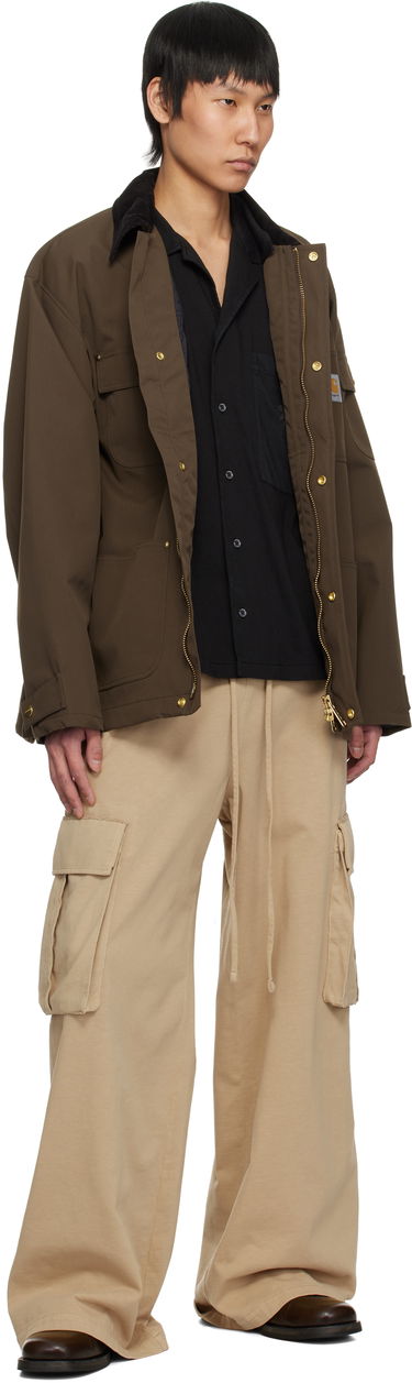 Риза Palm Angels Palm Angels Palm Dyed Bowling Shirt Черно | PMGG009S25FAB0011010, 3