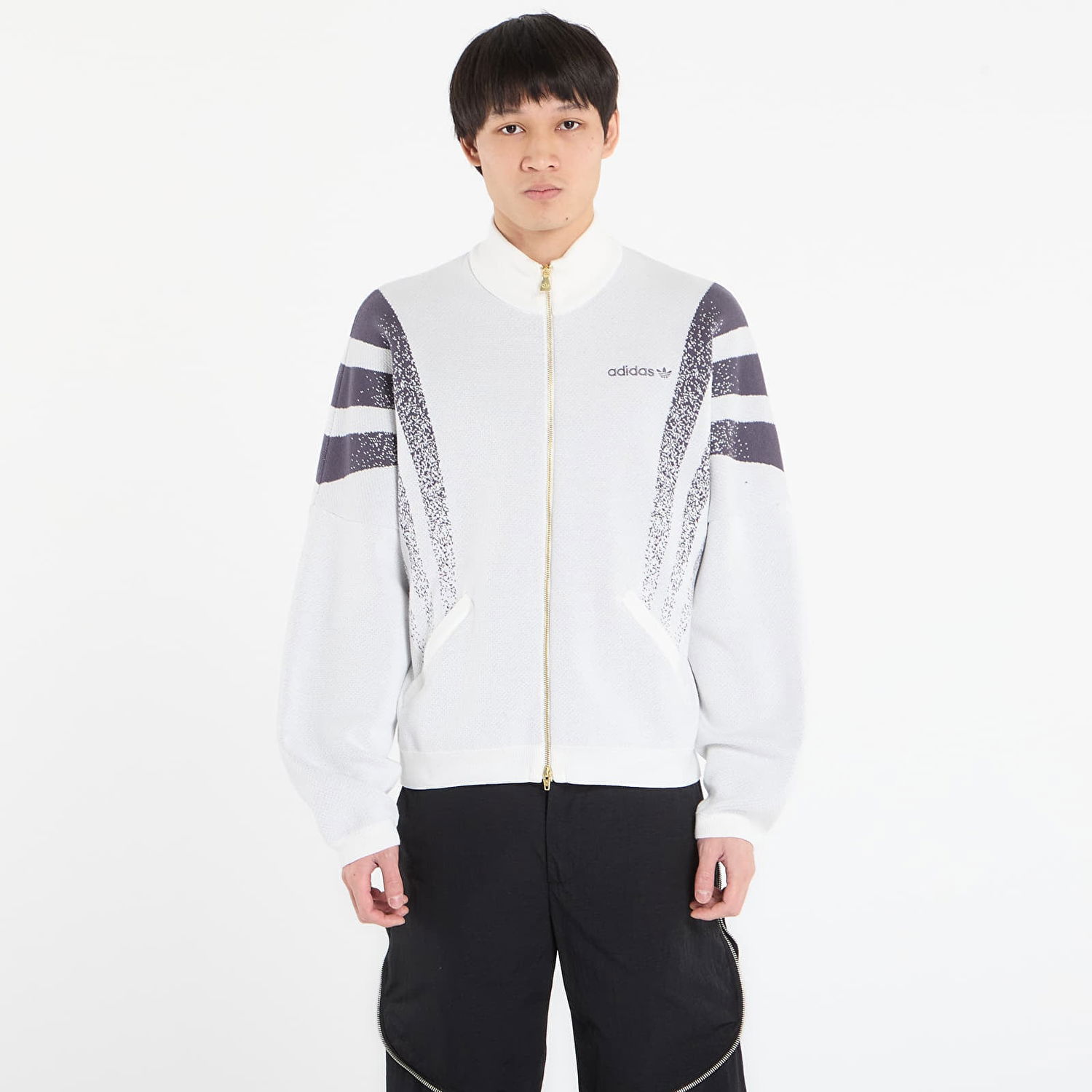 Яке adidas Originals Santiago Speckled Stripe Full-Zip Jacket Многоцветен | KC9087, 0
