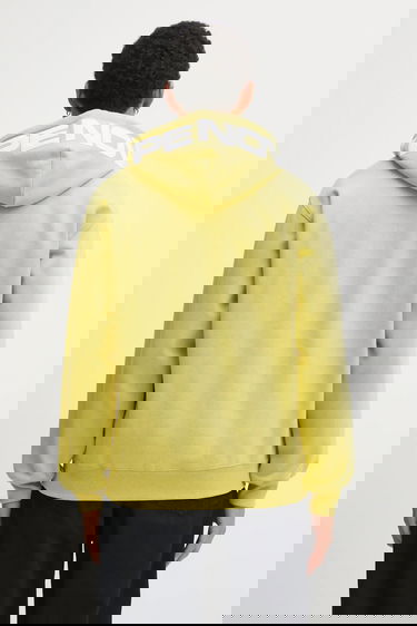 Суитчър AAPE by A Bathing Ape Now Zip Up Hoodie with Patch Жълто | AAPSWMC358XBP, 2