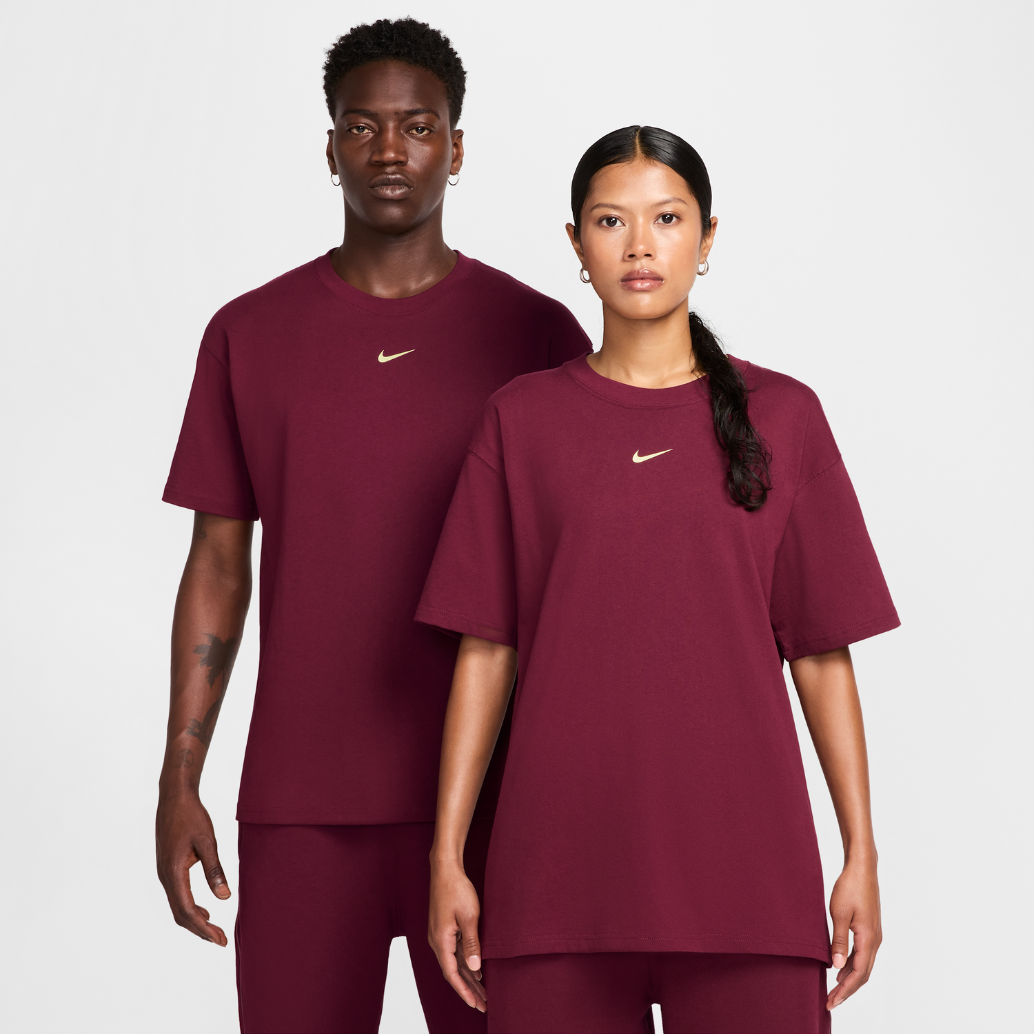 Тениска Nike NOCTA CS Short Sleeve T-Shirt Бургунди | HM5774-638, 1