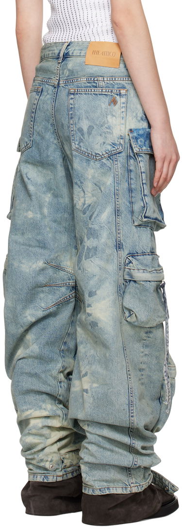 Карго панталони The Attico Attico Fern Cargo Jeans Синьо | 248WCP84 D090, 2