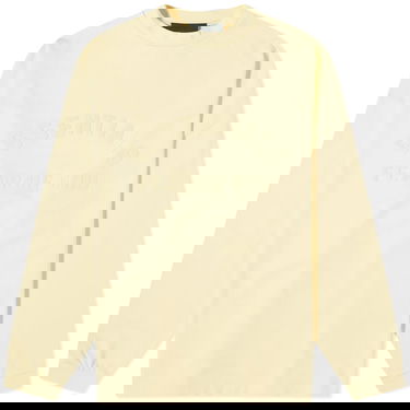 Тениска Fear of God Spring Long Sleeve Printed T-Shirt Жълто | 125SP242011F, 1