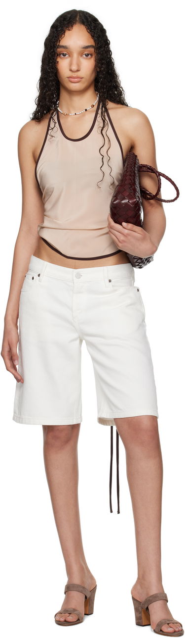 Потник Baserange Baserange Apron Wrap Top Бежово | Apron Wrap Top, 4