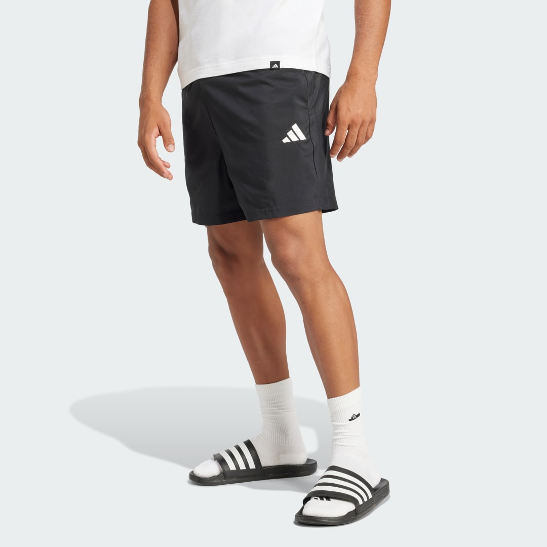 Къси панталони adidas Performance Essentials Small Chelsea Logo Shorts Черно | JF1117, 0